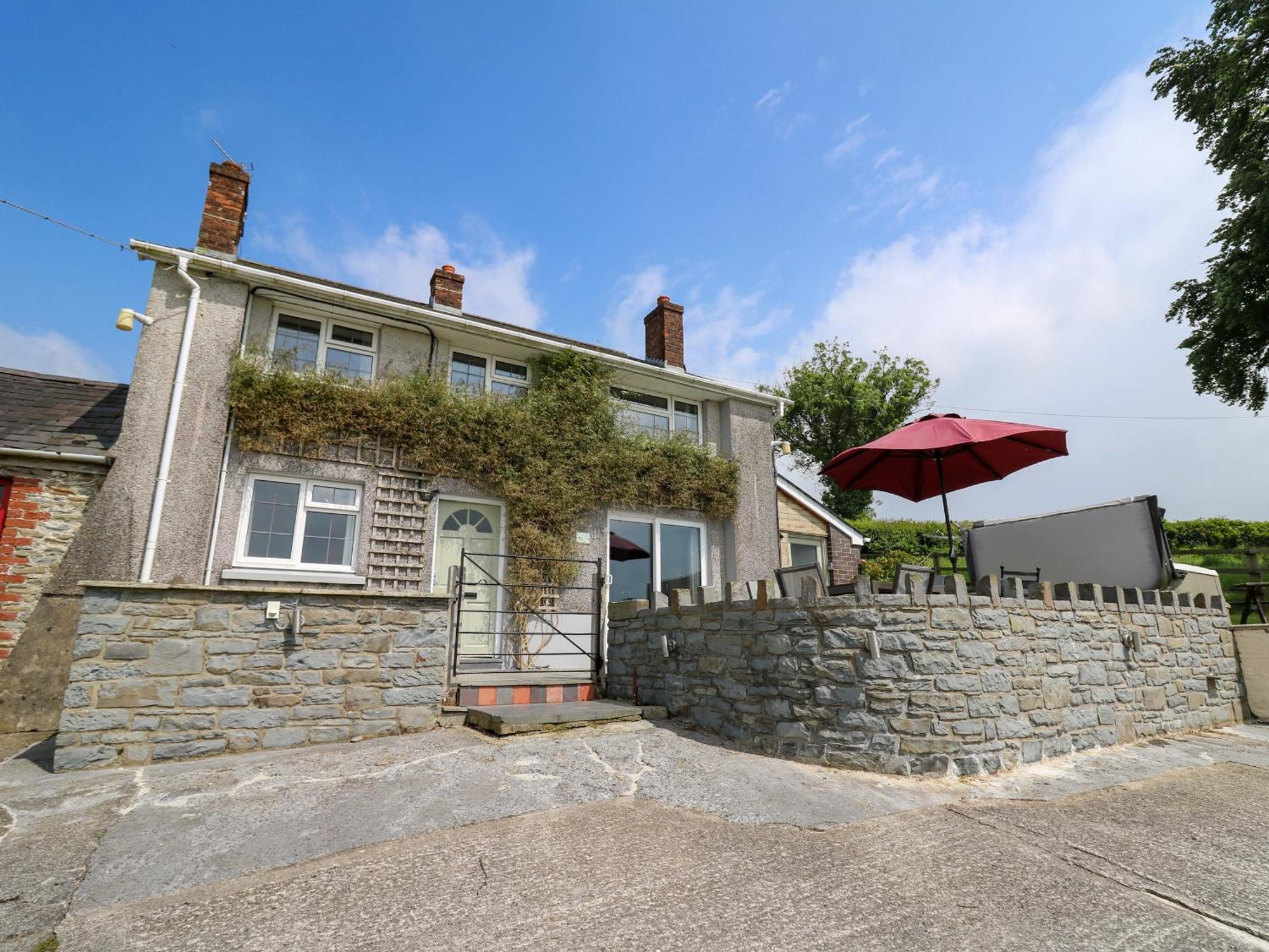 Villa Aberdauddwr Llanwnen Exterior foto